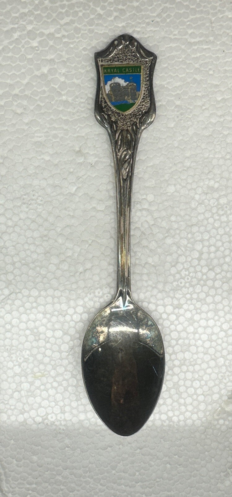 Souvenir Spoon Leigh Creek Victoria Australia , silver plated OK Condition