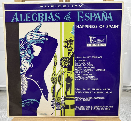 Allegrias de Espani / 'Happiness of Spain' Volume 2 Record In Good Condition6988