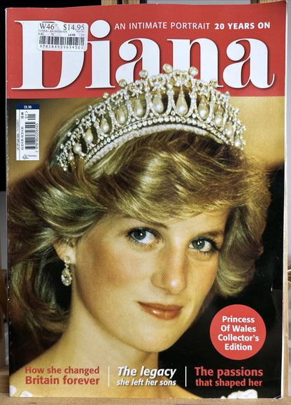 Diana An Intimate Portrait 20 Years On Magazine In Good Condition