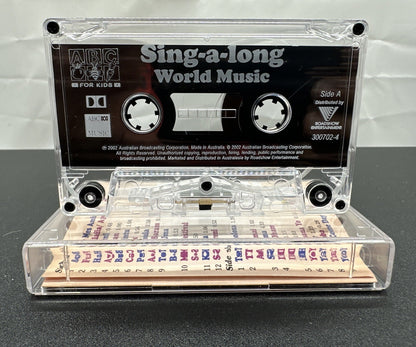 Sing-a-long World Music Cassette Tape In Good Condition 7881