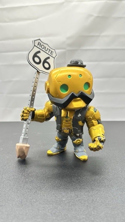 Overwatch - B.O.B. Gold Metallic 6" Super Sized Pop! Vinyl Figure In GC 9247