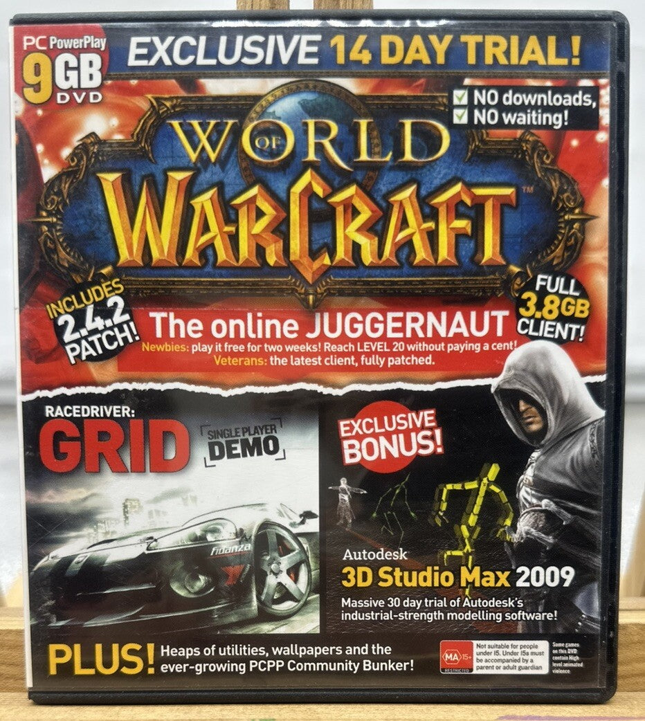 PC Power Play Demo Disc #154 August 2008 PC Game Good Condition 6001