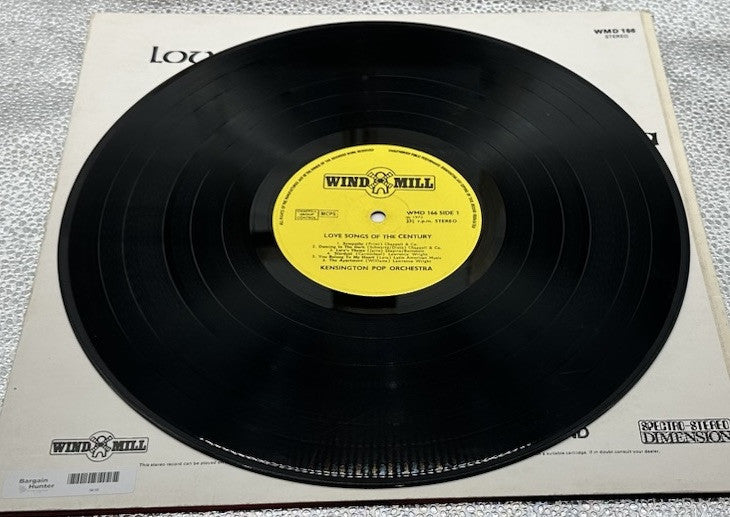 The Kensington Pop Orchestra - Love Songs Of The Century - Record In GC 6419