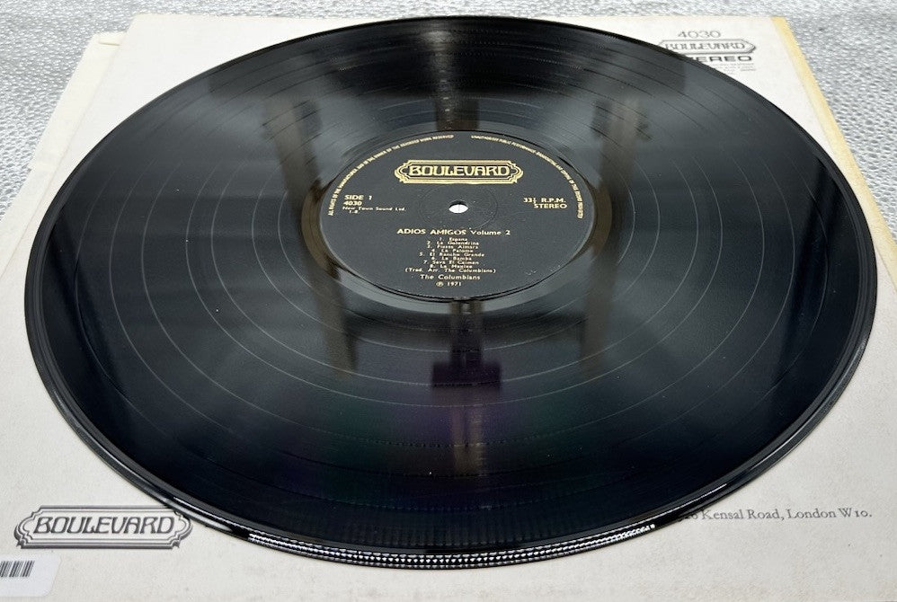 Adios Amigos : 16 Latin American Hits Record In Good Condition 7370