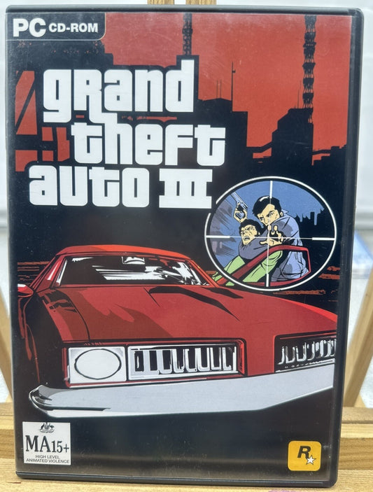 Grand Theft Auto 3 PC Game Complete In Good Condition 6059