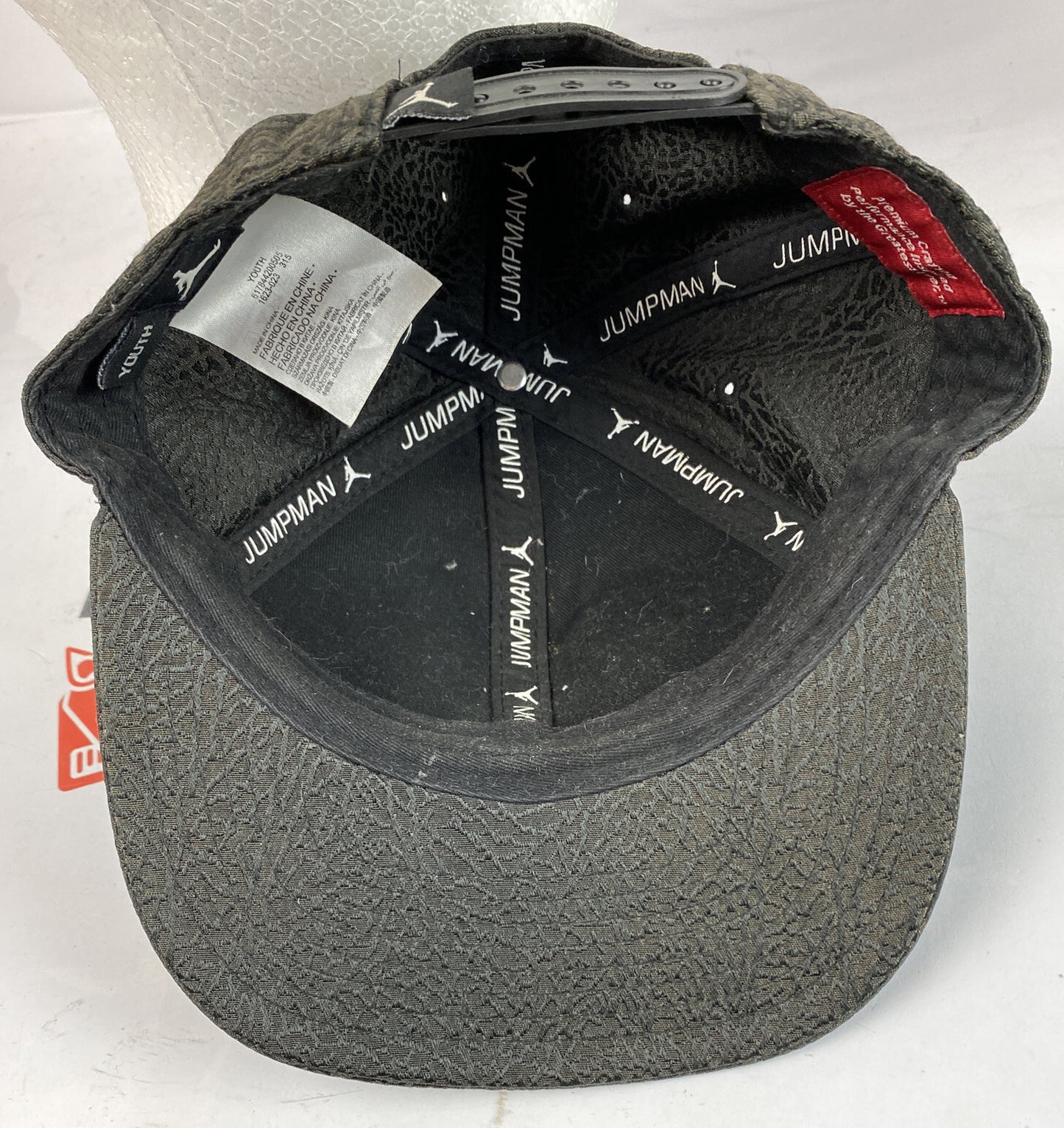 F483 Micheal Jordan Cap / Hat In Good Condition Size Youth Adjustable Sizing