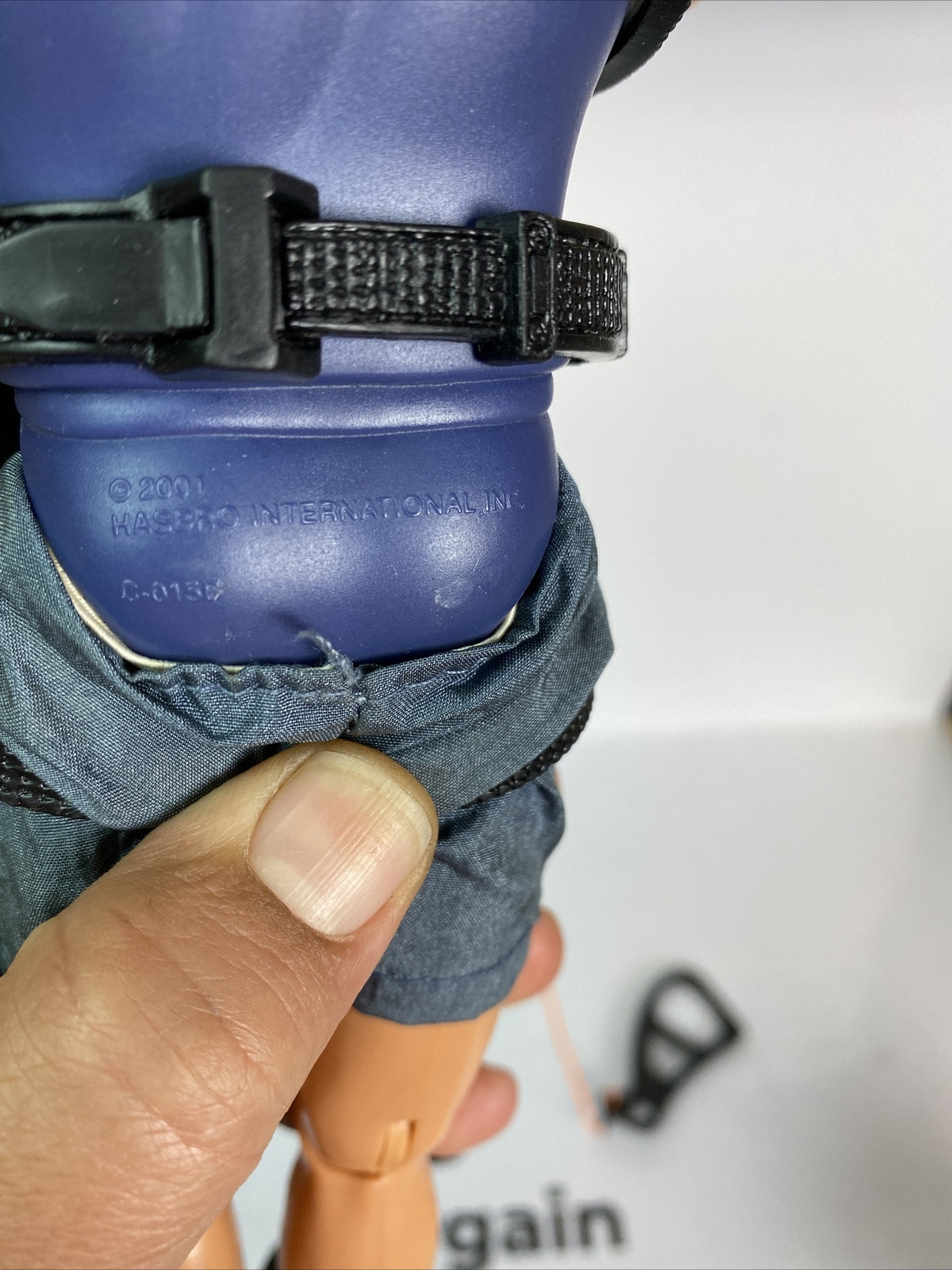 Vintage Action Man Zip Line 2001 Moveable 30cm Figure In VGC