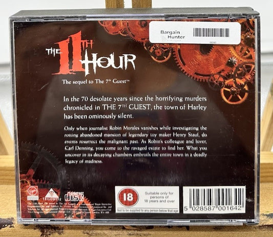 THE 11th HOUR PC CD-ROM GAME 1995 - In Good Condition 8660