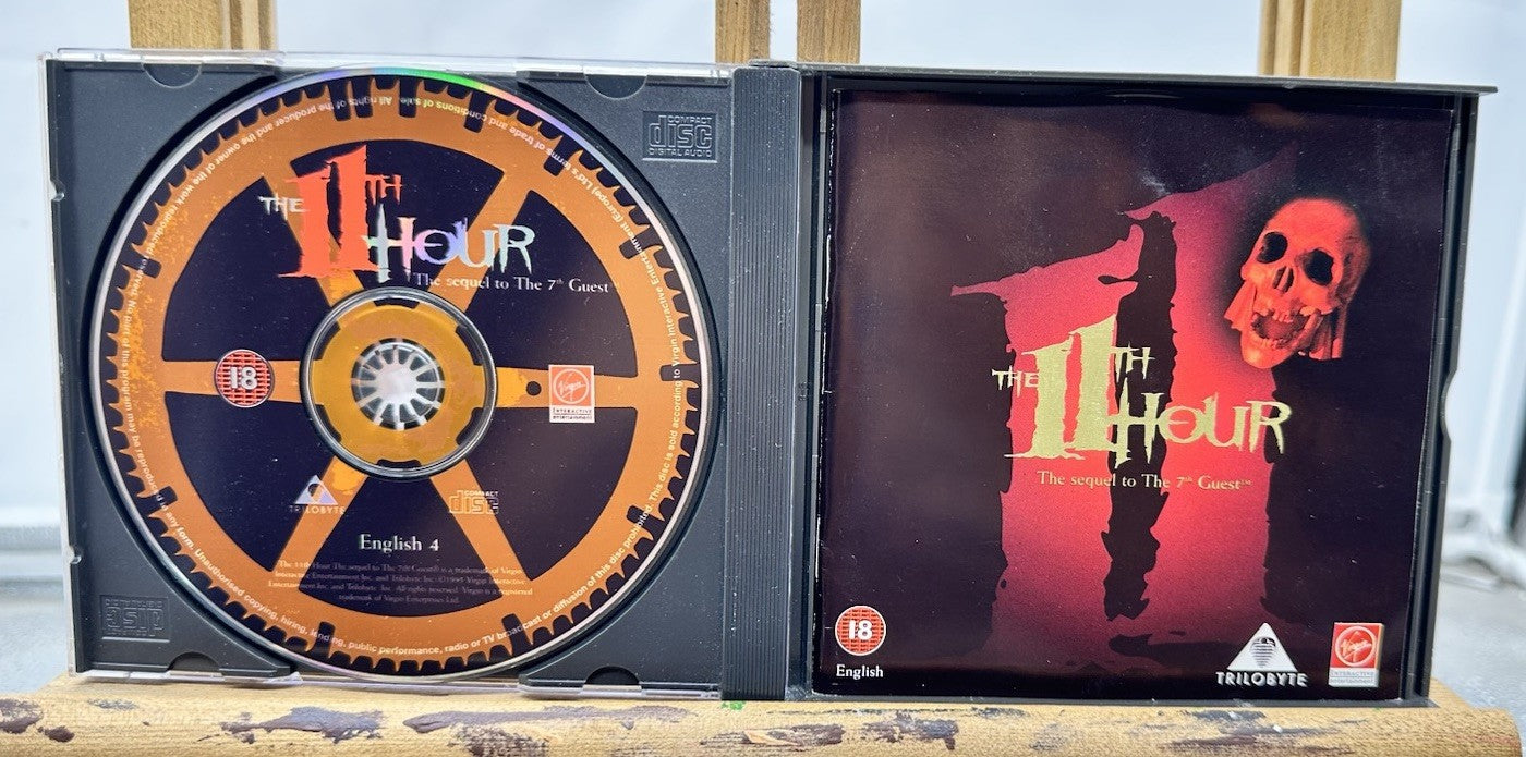 THE 11th HOUR PC CD-ROM GAME 1995 - In Good Condition 8660