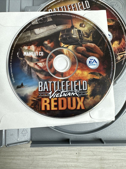 Battlefield Vietnam Redux - PC complete Game In Good Condition - 5047