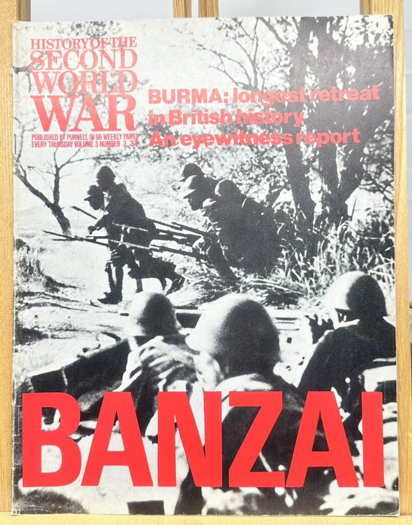 History Of The Second World War II VOL. 3 NO. 3 Magazine In Good Condition