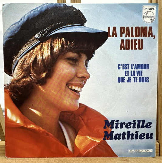 La Paloma Adieu Mireille Mathieu 7” Record In Good Condition 7915