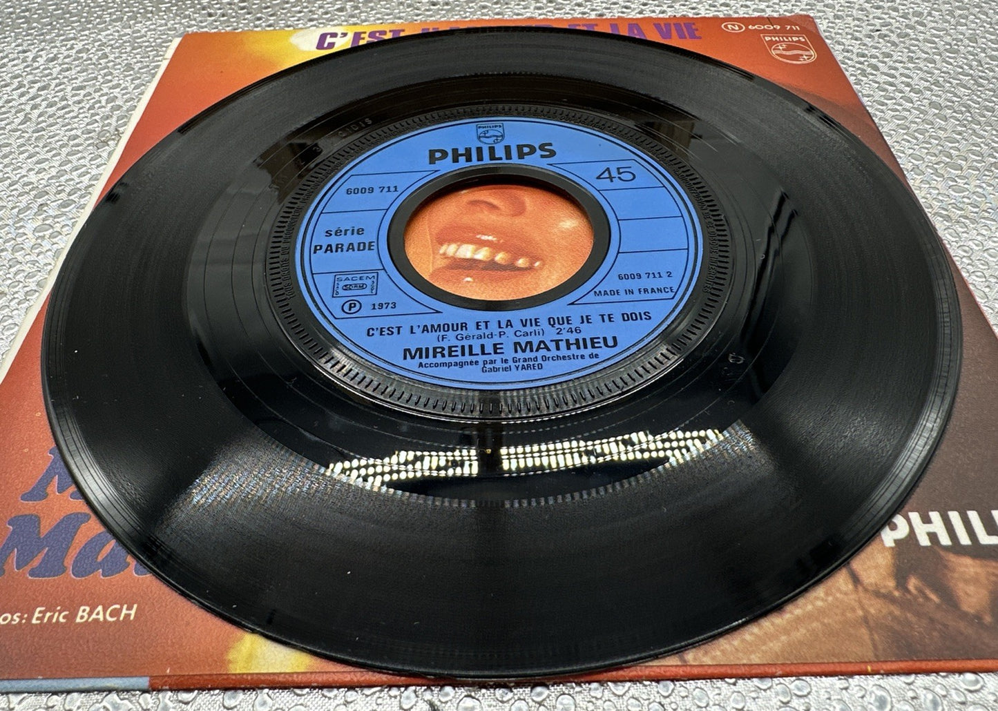 La Paloma Adieu Mireille Mathieu 7” Record In Good Condition 7915