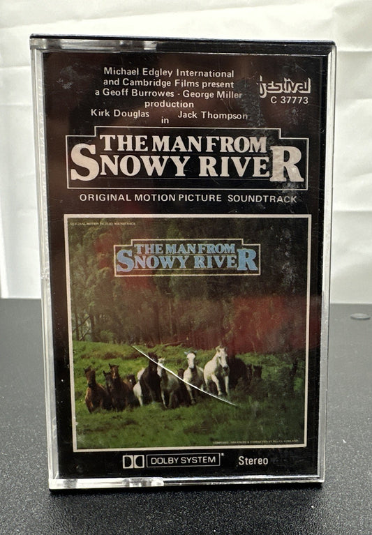 The Man From Snowy River Soundtrack Cassette Tape In OK Condition 7668