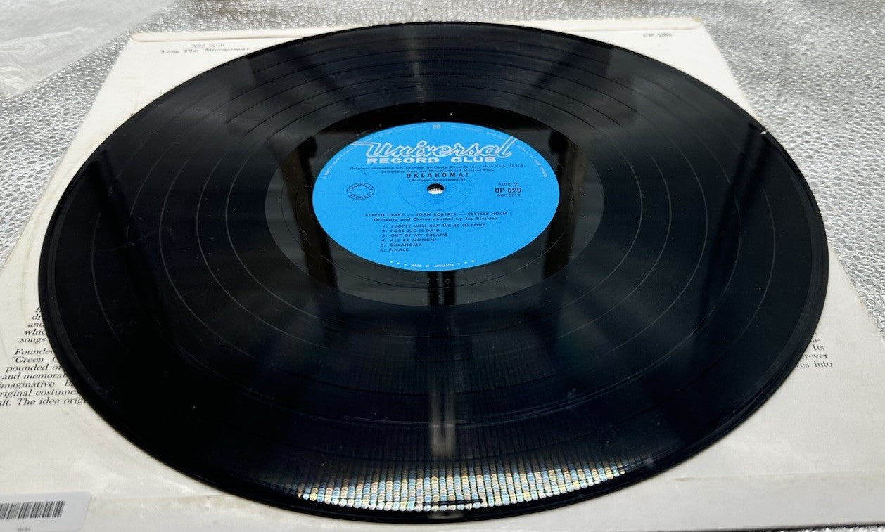 Oklahoma The Original Broadway Cast Album Record In Good Condition 6444