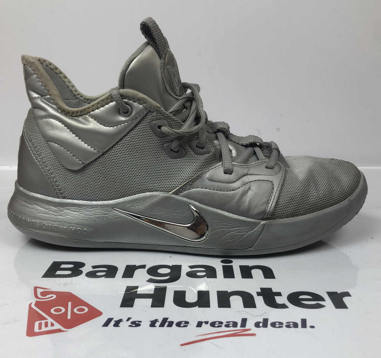 F297 Nike Men's Paul George 3 NASA 50th Anniversary Basketball Shoes US 8 UK 7