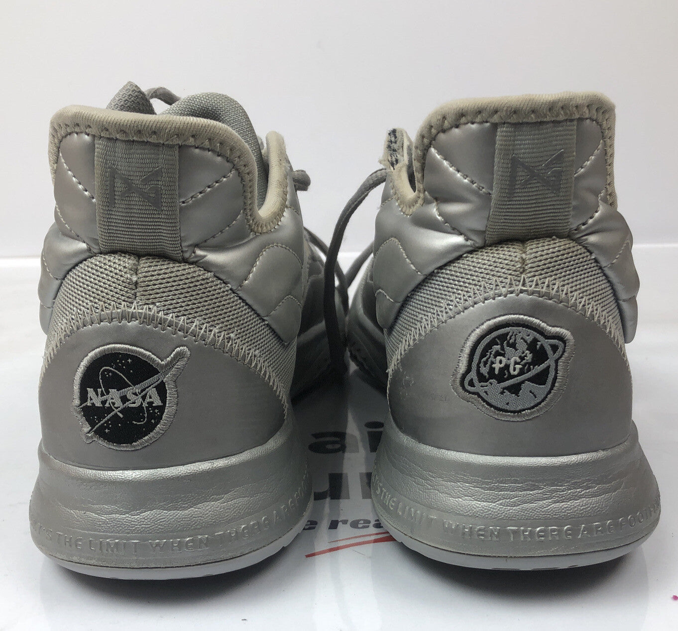 F297 Nike Men's Paul George 3 NASA 50th Anniversary Basketball Shoes US 8 UK 7