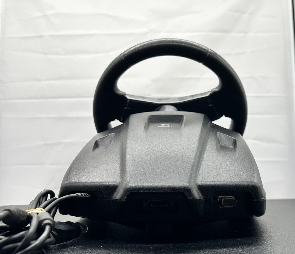 Logitech Xbox Original Precision Vibration Feedback Wheel In Good Condition 8184