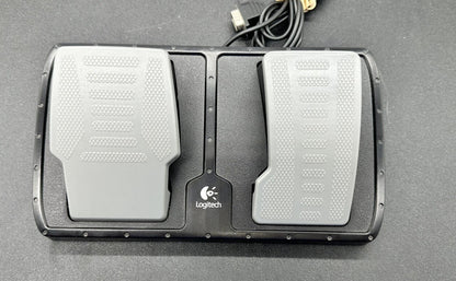 Logitech Xbox Original Precision Vibration Feedback Wheel In Good Condition 8184