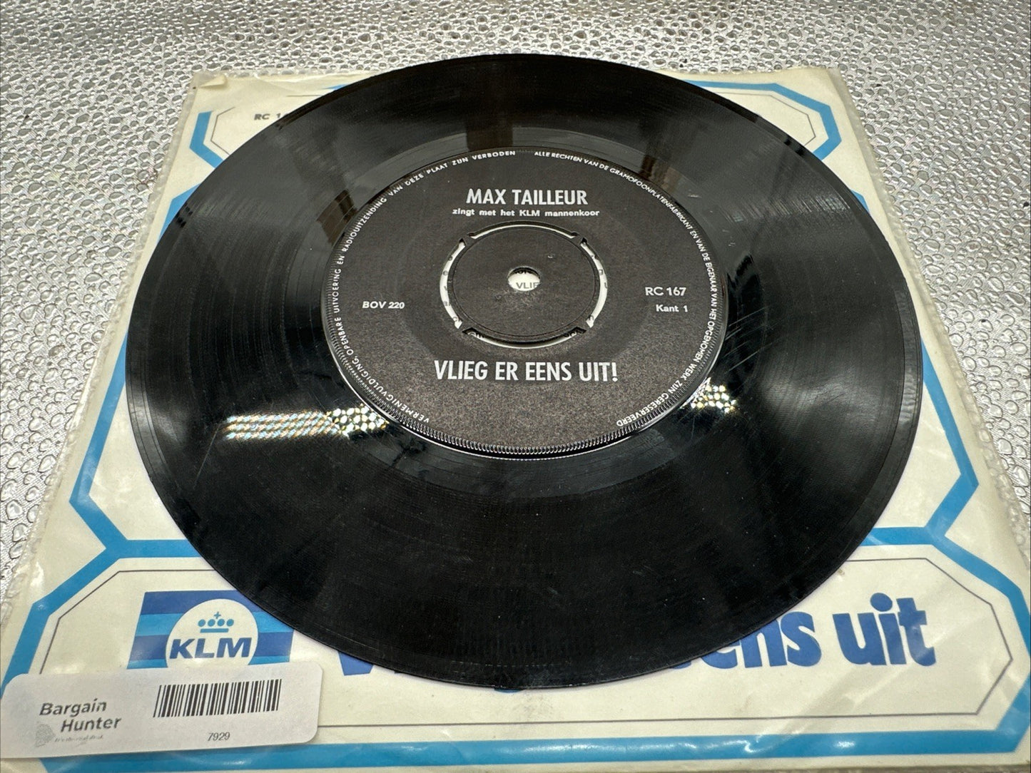 Vlieg Er Eens Uit 7” Record In Good Condition 7929
