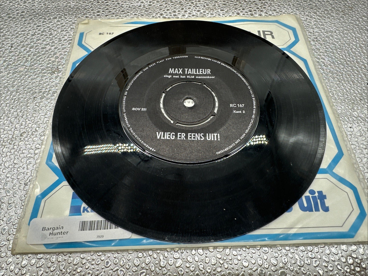 Vlieg Er Eens Uit 7” Record In Good Condition 7929