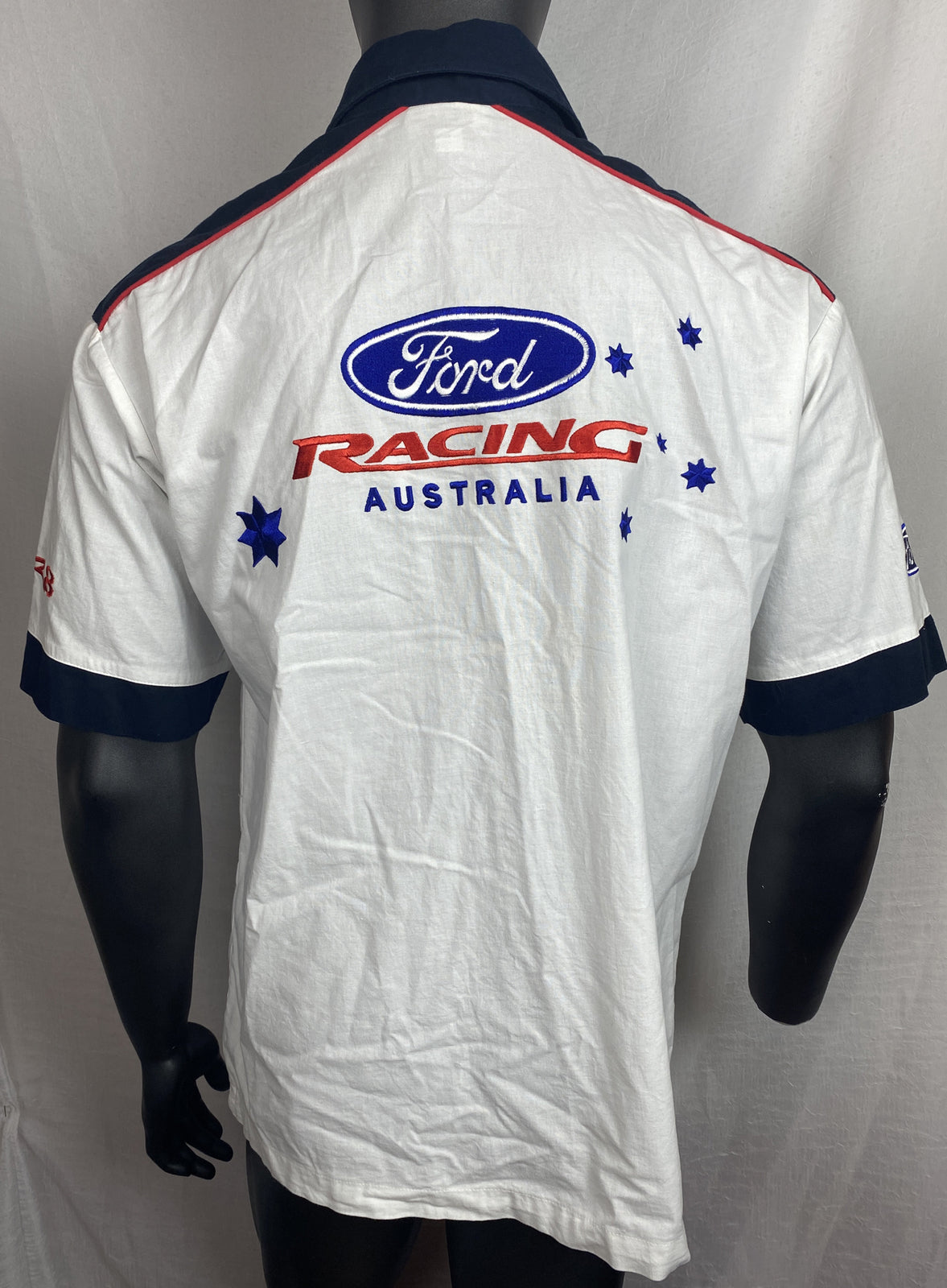 Ford Embroidered Short Sleeve Shirt Size XL In Good Condition F273