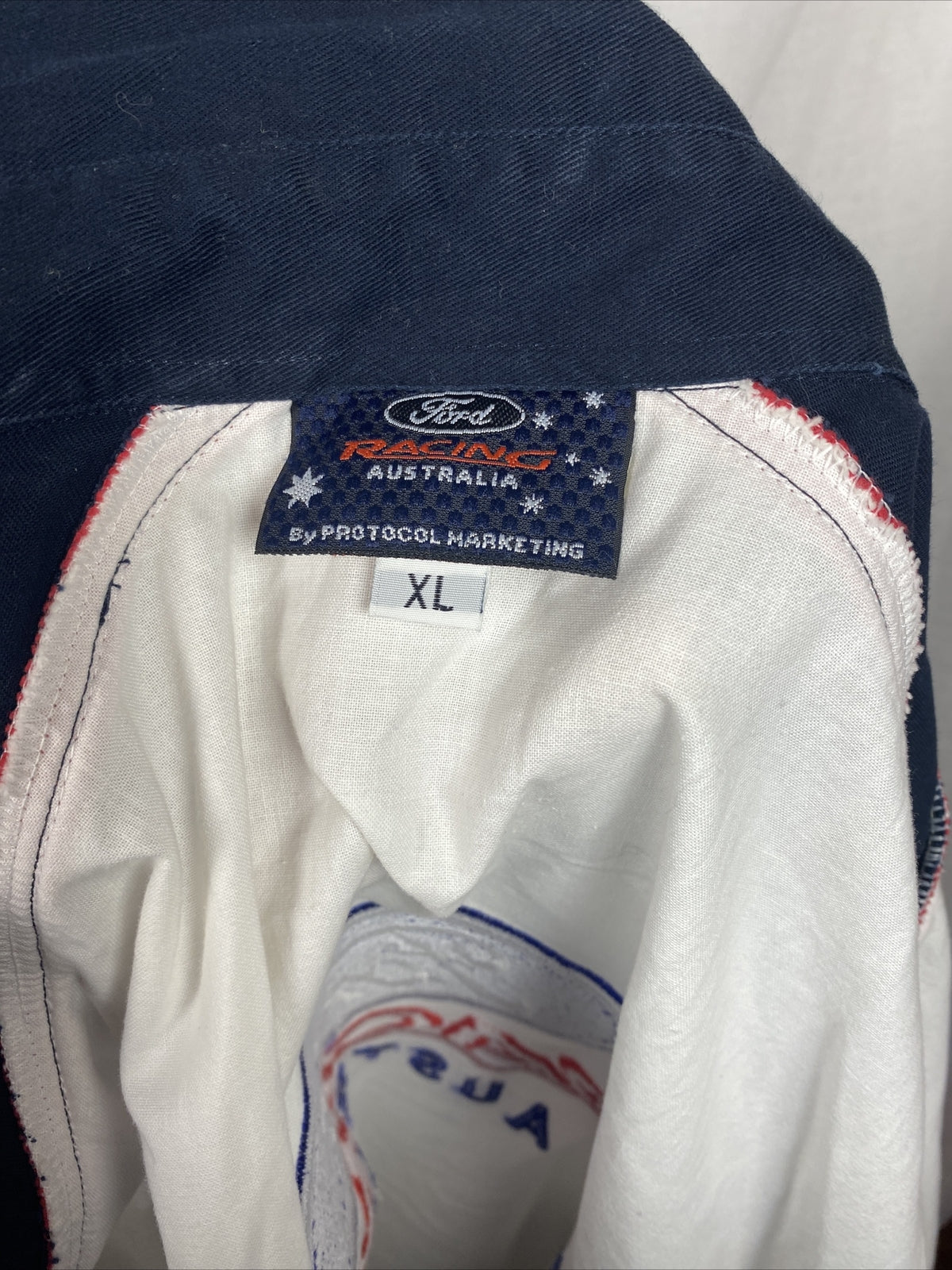 Ford Embroidered Short Sleeve Shirt Size XL In Good Condition F273