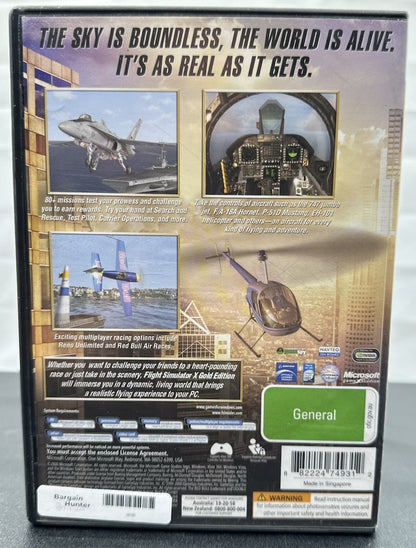 Microsoft X Simulator X Gold Edition PC Game - In Good Condition 8383