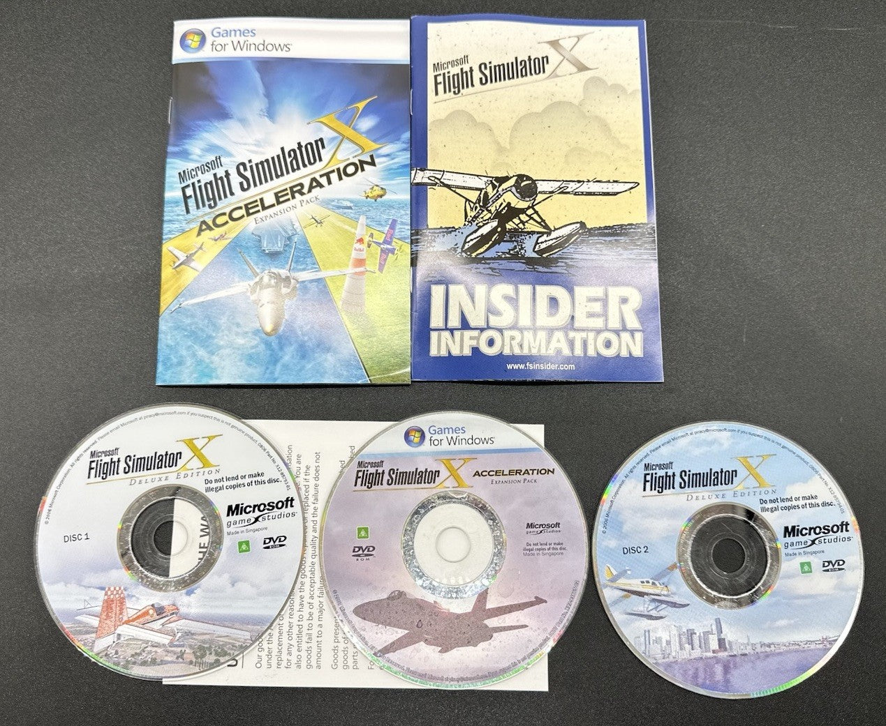 Microsoft X Simulator X Gold Edition PC Game - In Good Condition 8383