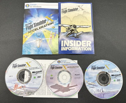 Microsoft X Simulator X Gold Edition PC Game - In Good Condition 8383