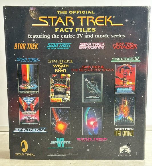 The Official Star Trek Fact Files - Section 1 - Files 1 to 2  - In GC - 5614