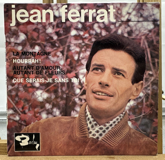 Jean Ferrat -La Montagne / Autant D'Amour- 1964 French7” Record In GC 7909