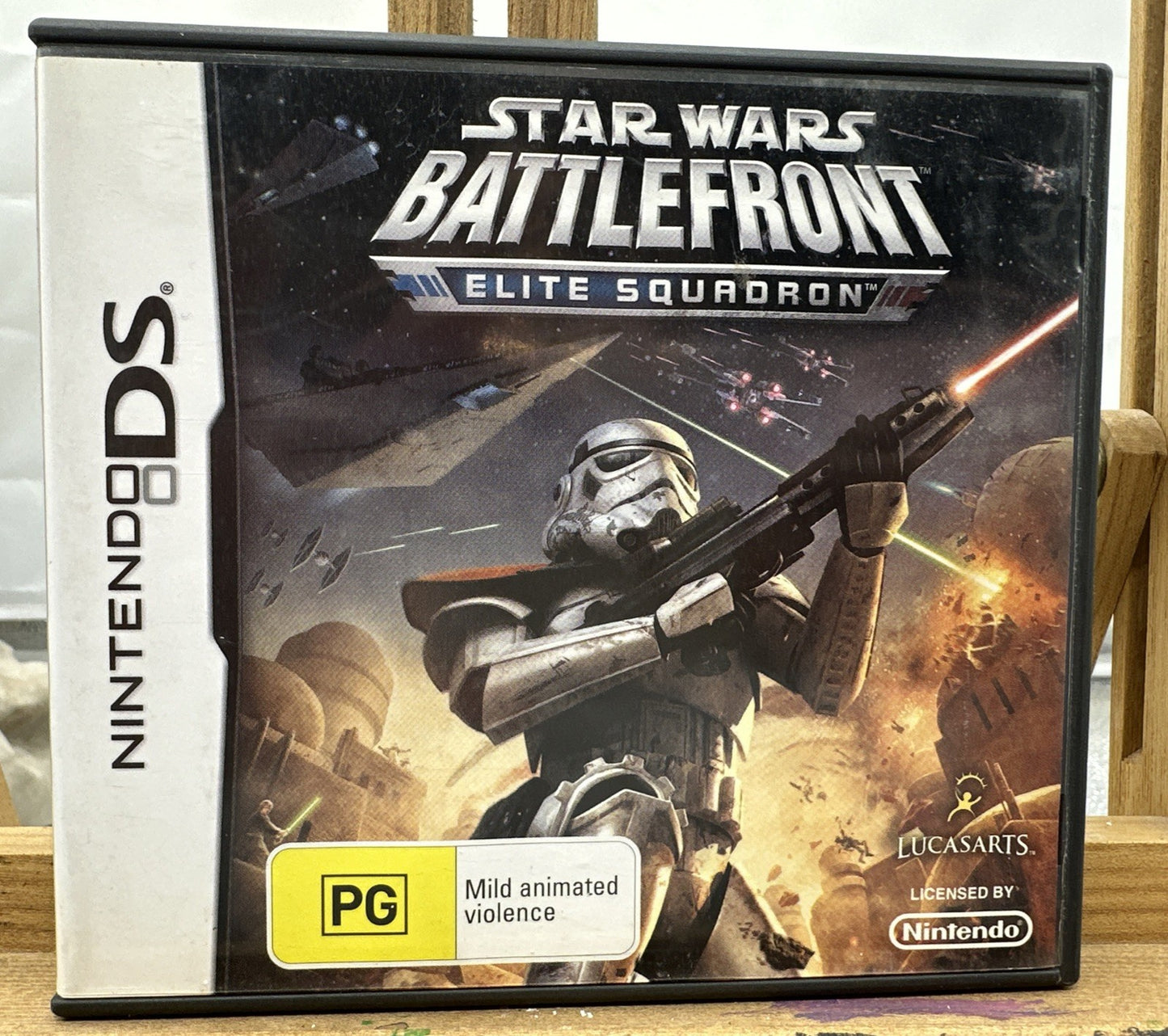Star Wars Battlefront Elite Squadron Nintendo DS InComplete Game 9264