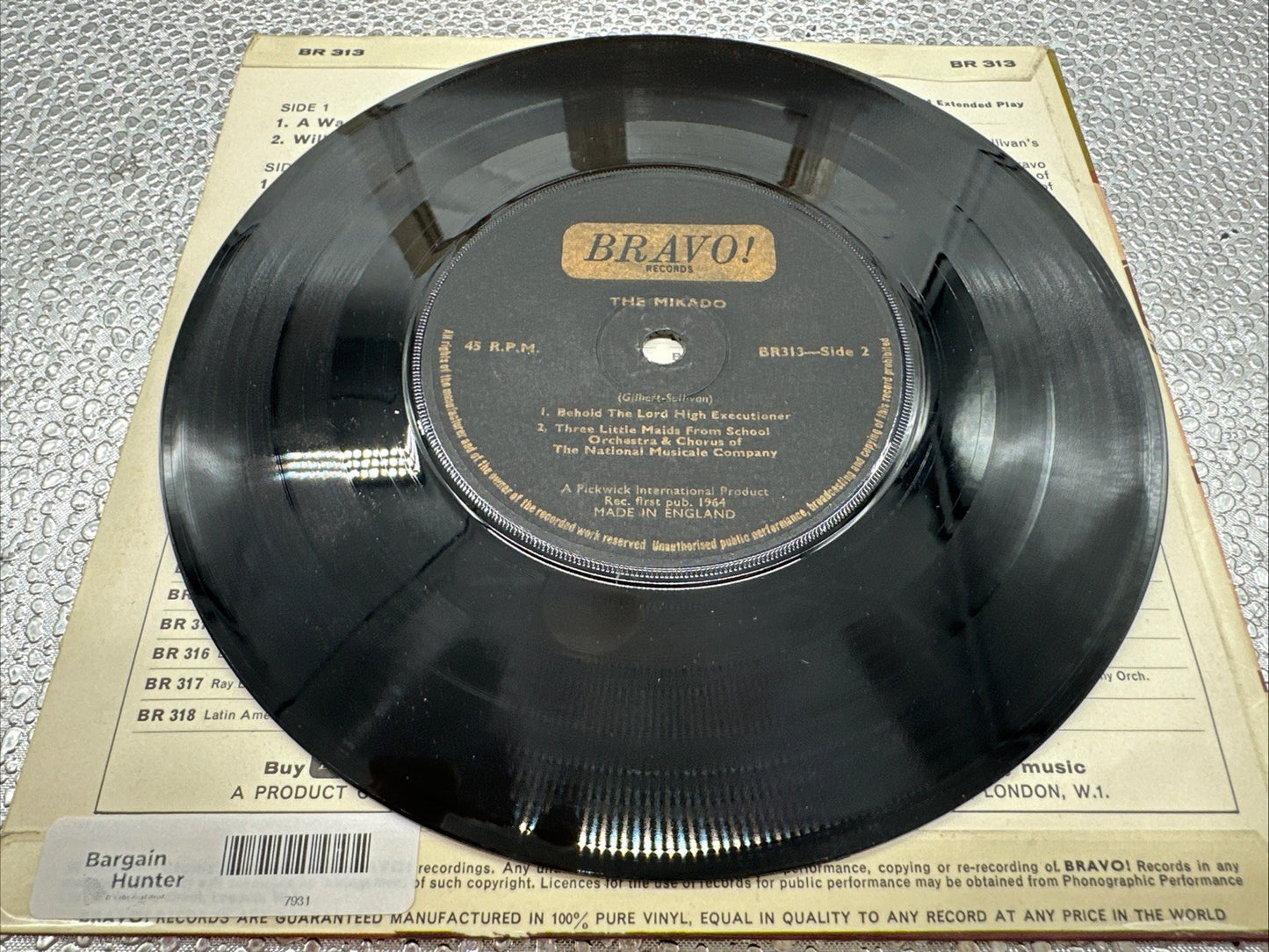 The Mikado 7” Record In Good Condition 7931