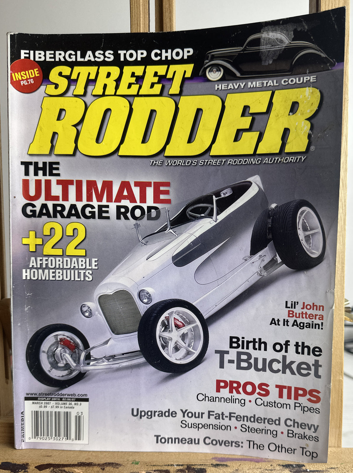 Street Rodder Magazine March 2007 Vol. 36 No.3 In Ok Condition