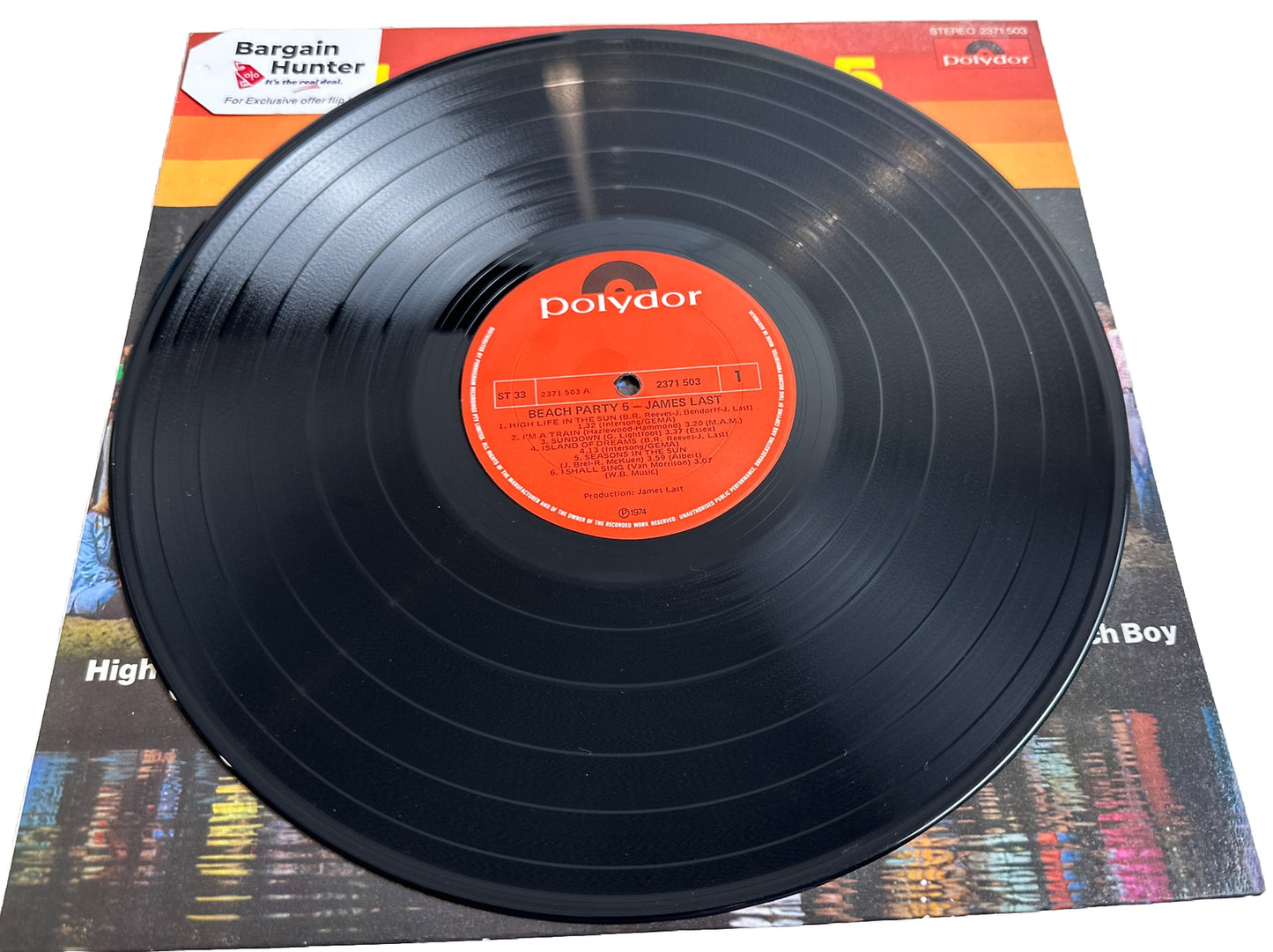 James Last Company - Beachparty 5 - 12" Record 4018