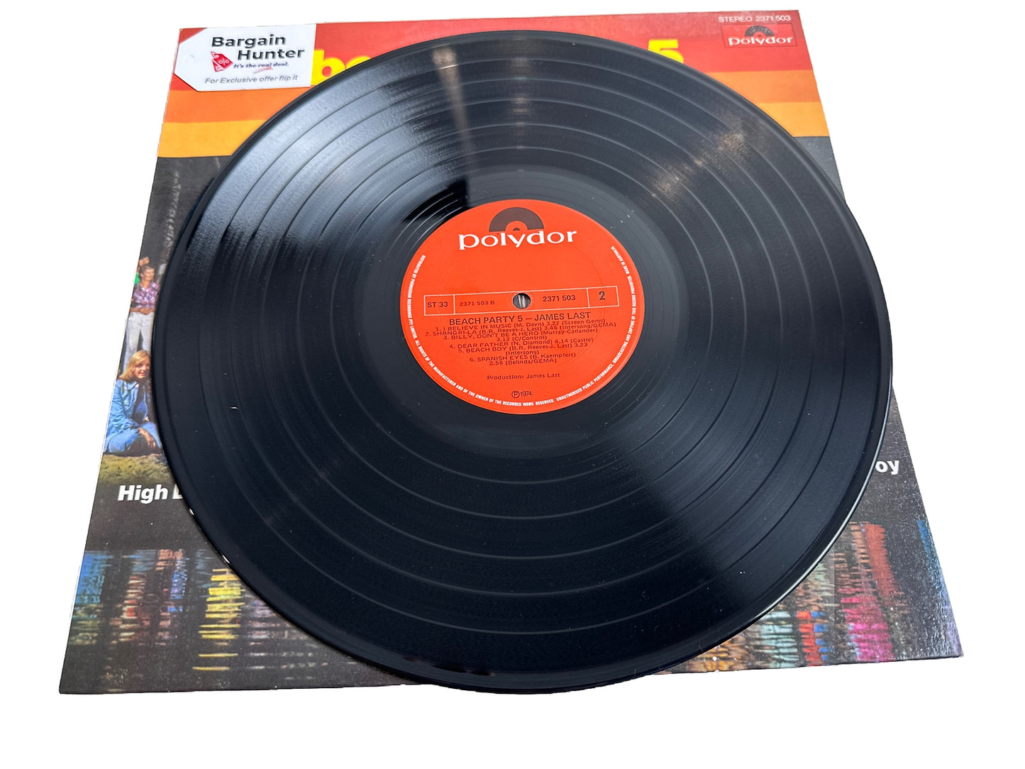 James Last Company - Beachparty 5 - 12" Record 4018