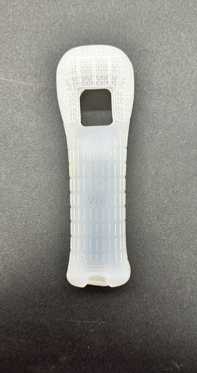 Nintendo Wii Remote Controller Clear Protection Cover In Good Condition