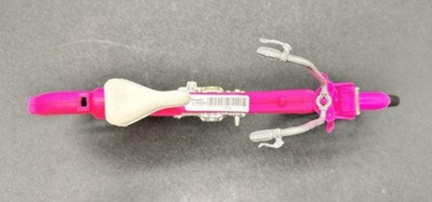 1983 Mattel Barbie Hot Pink Moped Scooter Motor Bike Bicycle Incomplete 9116