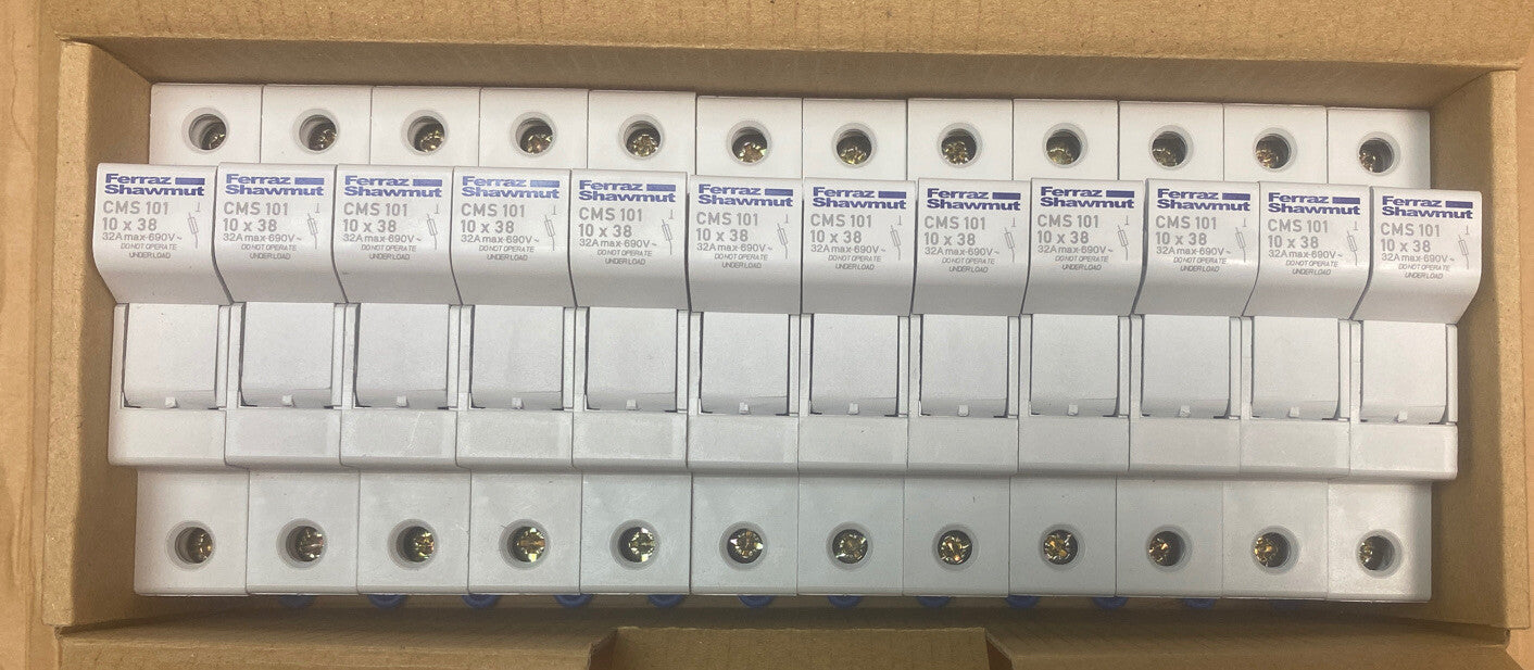 Ferraz Shawmut Fuse Base 32A Circuit fuse 12 Pack 690V
