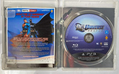 3401 DC Universe Online PAL Playstation 3/PS3 InComplete
