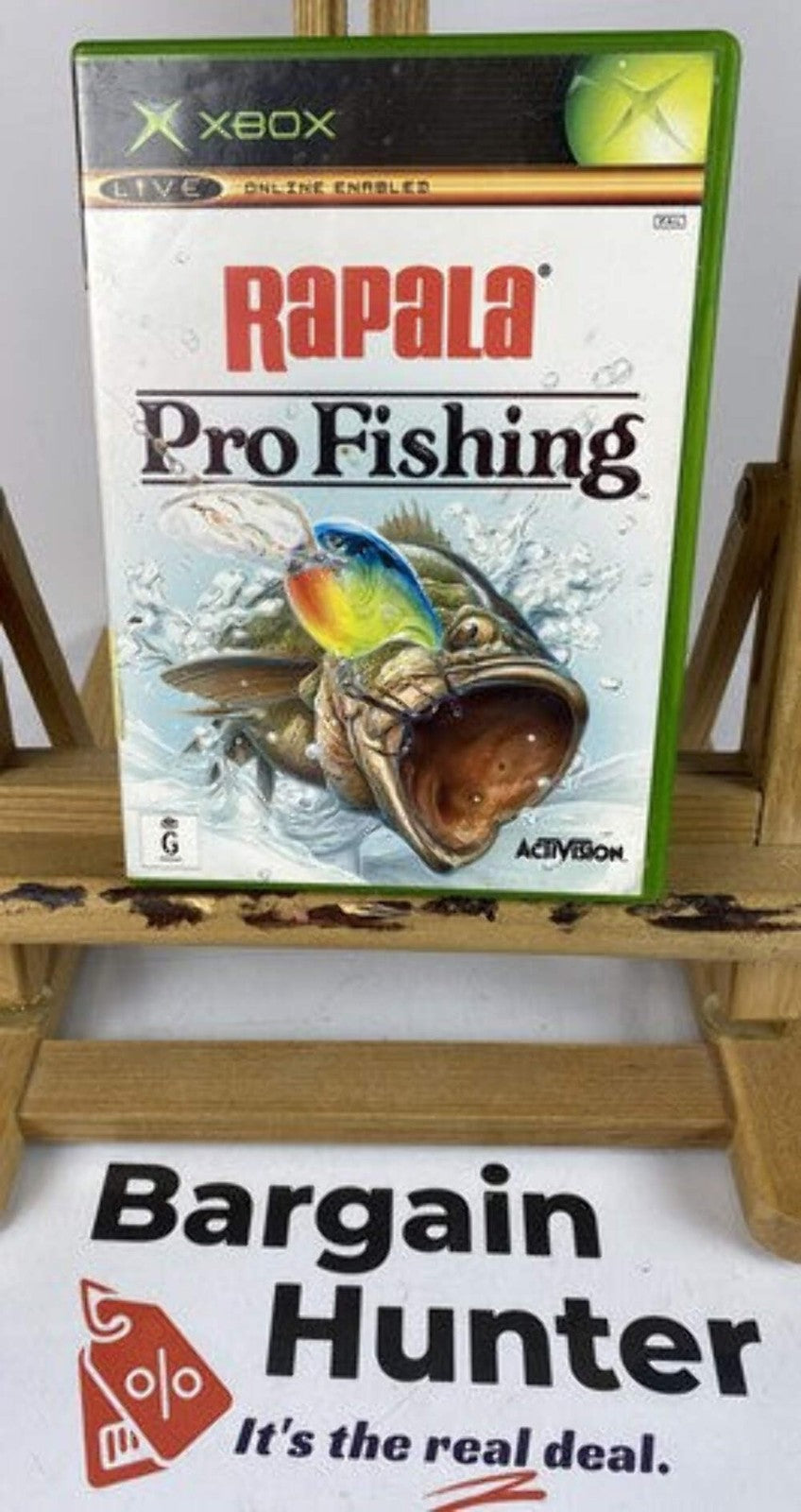 3370 Rapala Pro Fishing PAL Xbox Original Complete Game