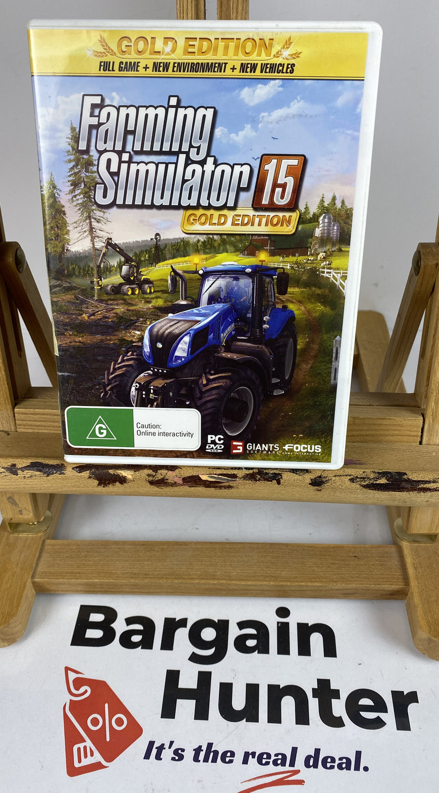 3343 Farming Simulator 15 Gold Edition PC Game In Good Condition
