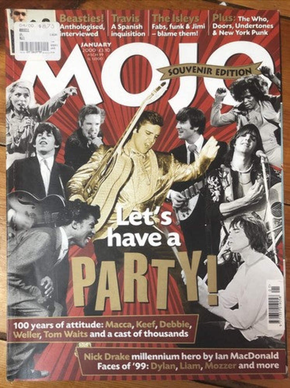 Mojo 74 January 2000 In Good Vintage Condition Magazine