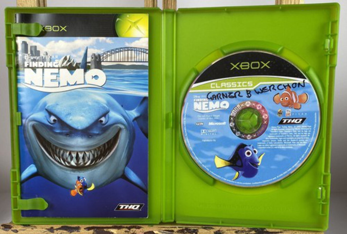 3387 Finding Nemo PAL Xbox Original Complete Game