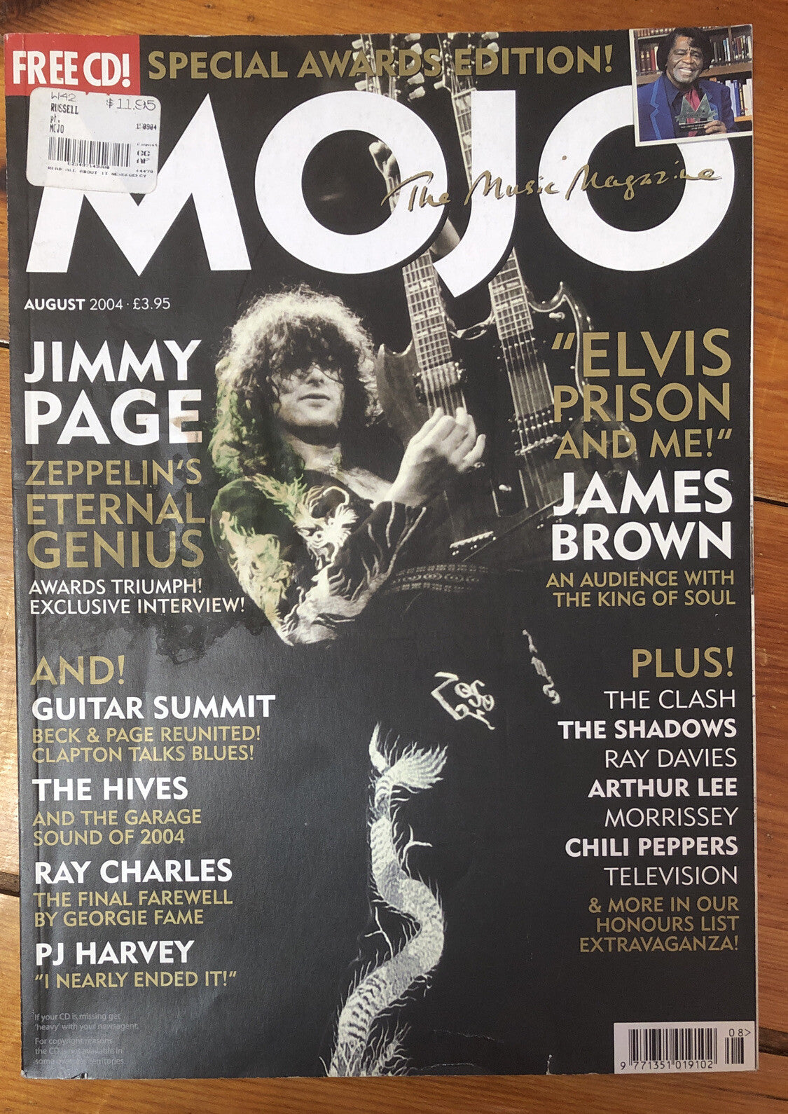 Mojo 129 August 2004 In Good Vintage Condition Magazine