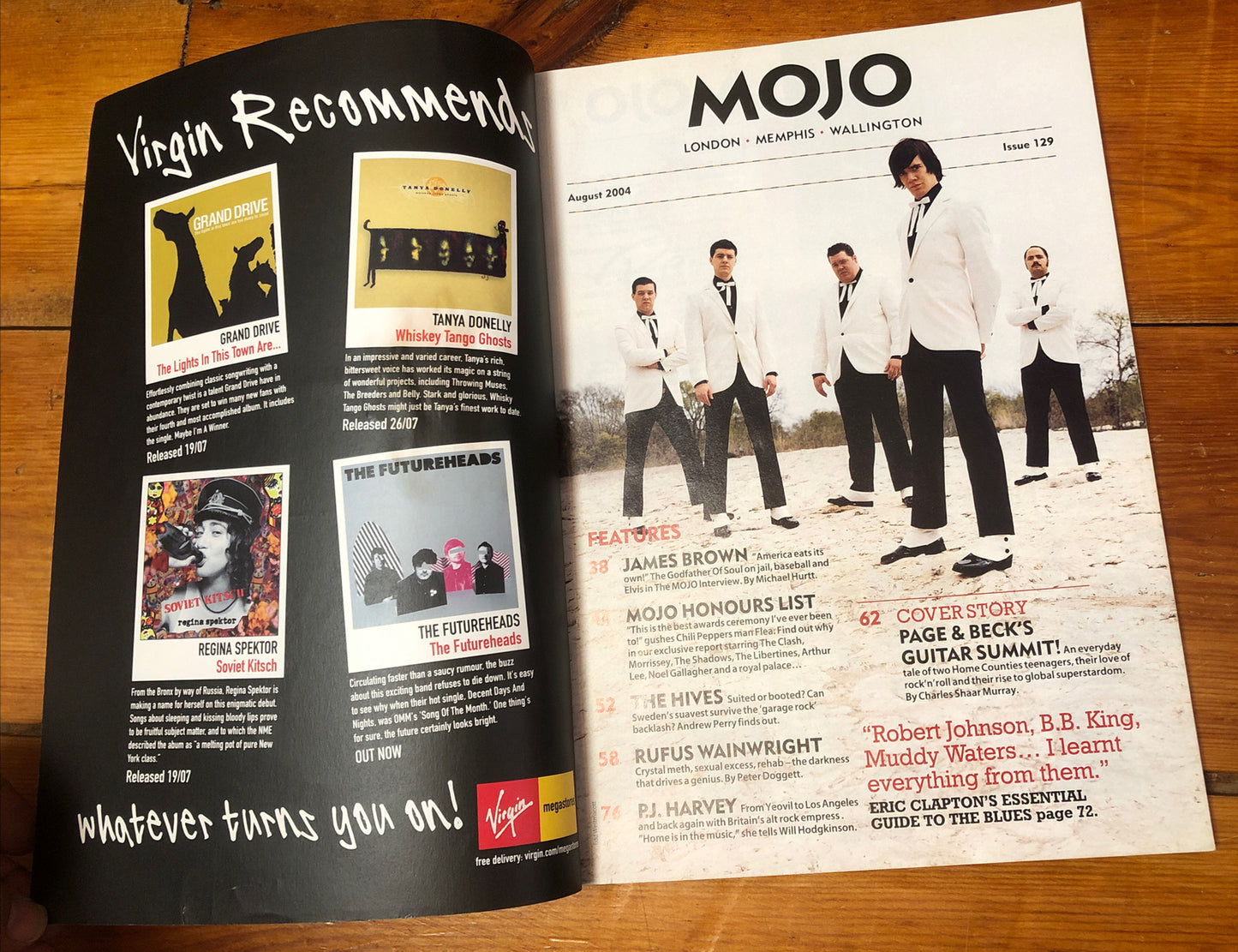 Mojo 129 August 2004 In Good Vintage Condition Magazine