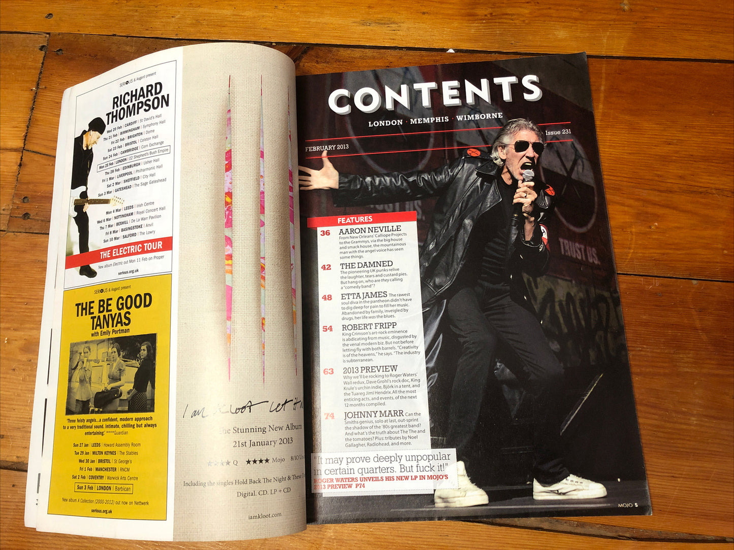 Mojo 231 February 2013 In Good Vintage Condition Magazine