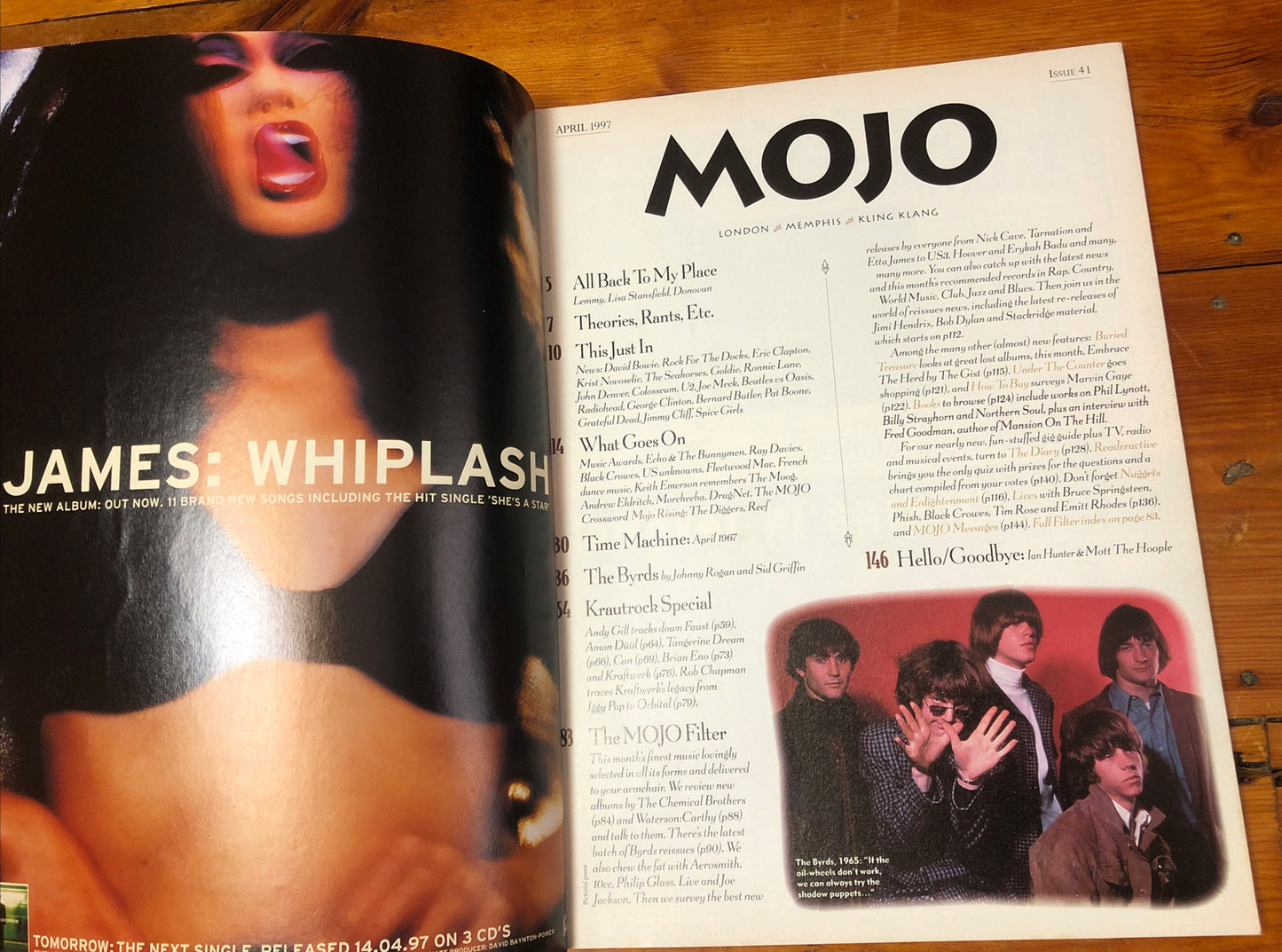 Mojo 41 April 1997 In Good Vintage Condition Magazine