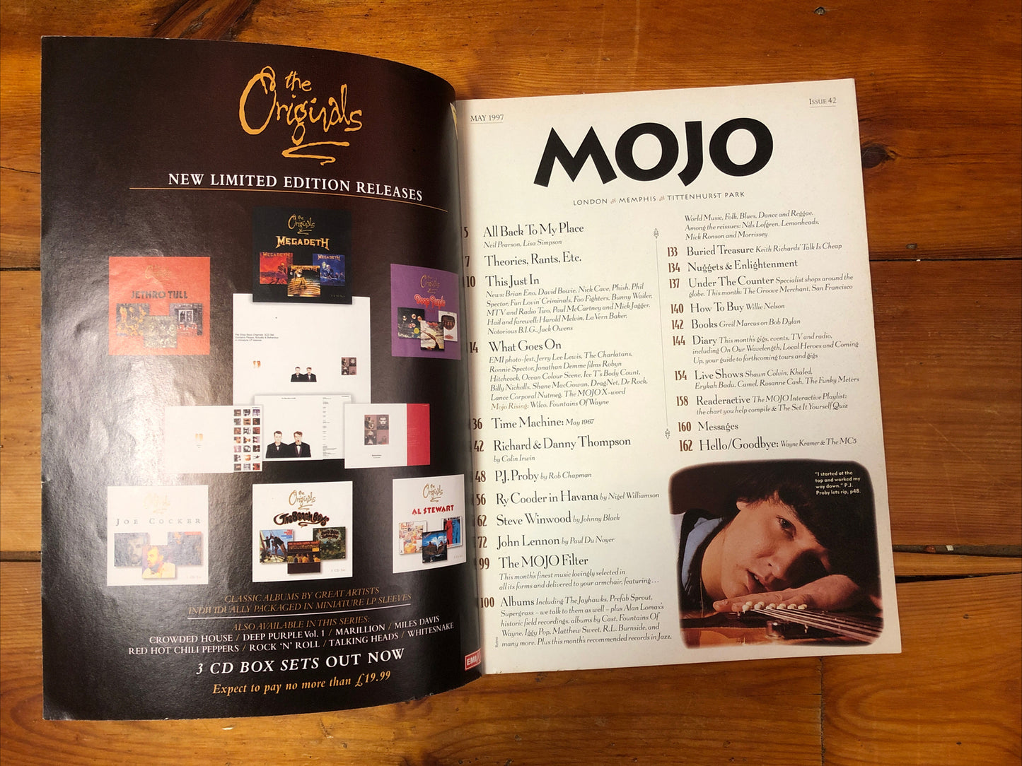 Mojo 42 May 1997 In Good Vintage Condition Magazine
